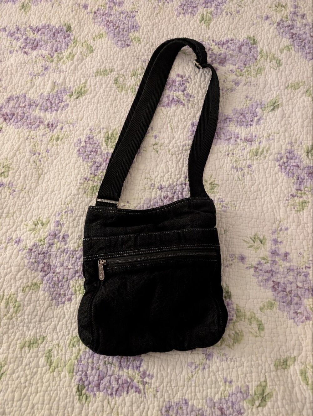 Thirty One Corduroy Adjustable Strap Crossbody Bag